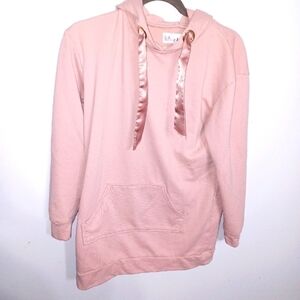 Long -Light Mauve - Hoodie W Sz Xs/S